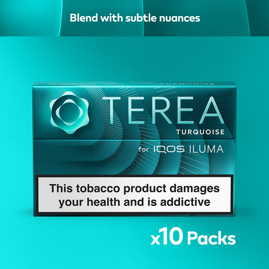 Terea Turquoise | IQOS Iluma Uyumlu Tütün